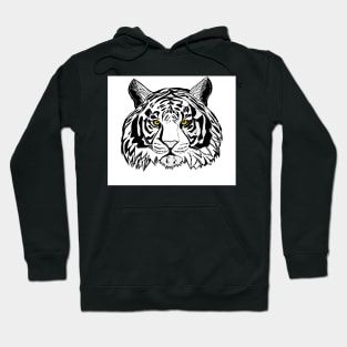 White tiger Hoodie